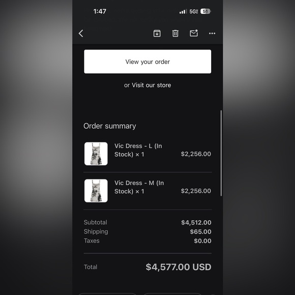 Clio Peppiatt Vic Dress - Picture 6 of 6